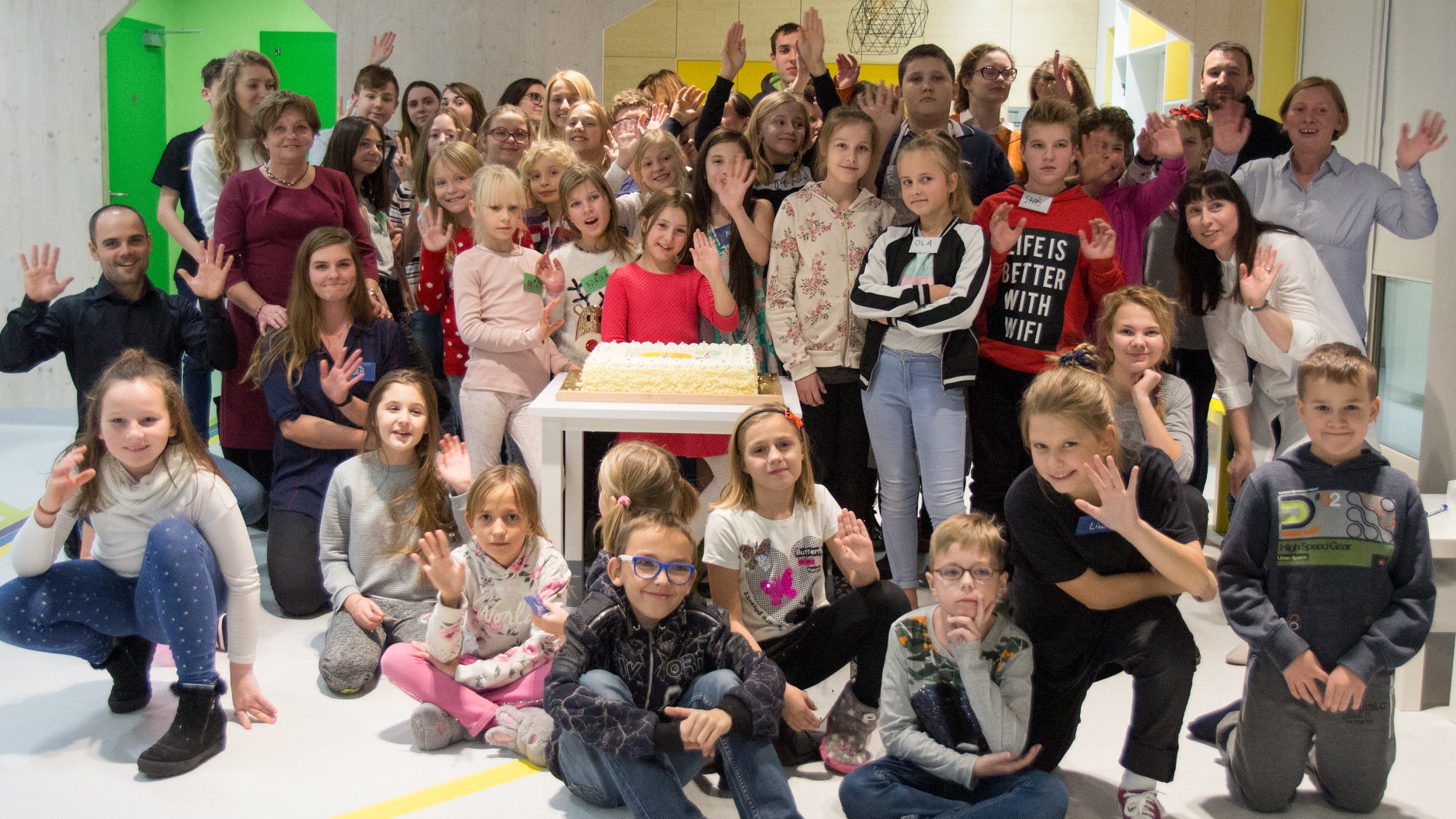 Zdjęcie dzieci w grupie