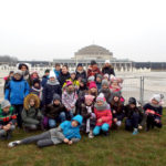 Zdjęcie grupowe, dzieci na wycieczce