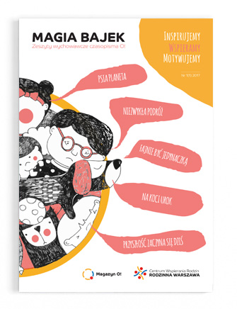 grafika zawierająca tekst "magia bajek"