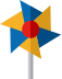 Znak graficzny wiatraczek