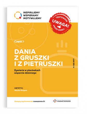 grafika zawierająca tekst "dania z gruszki i z pietruszki"