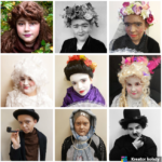 kolaż zdjęć dzieci