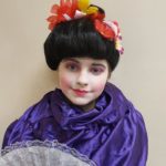 zdjęcie dziewczynki w przebraniu