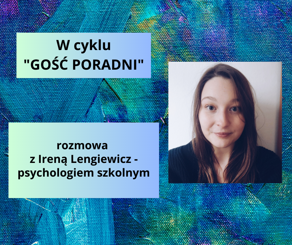 zdjęcie z podpisem Irena Lengiewicz psycholog szkolny