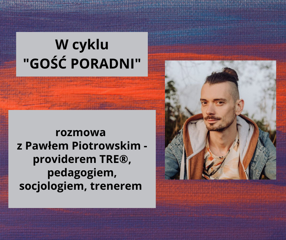Zdjęcie portretowe Paweł Piotrowski, pedagog i trener