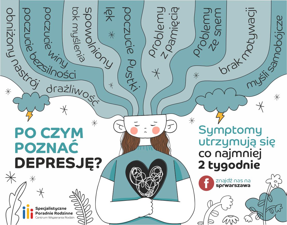 Po czym poznać depresję: symptomy utrzymują się co najmniej 2 tygodnie
