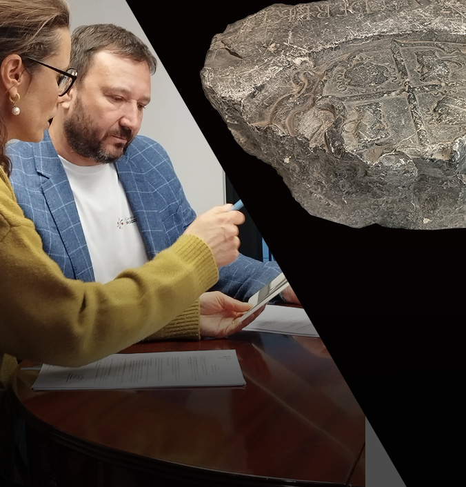 Dyrektor Centrum Wspierania Rodzin „Rodzinna Warszawa” Jarosław Adamczuk oraz Anna Duńczyk-Szulc Zastępczyni Dyrektorki ds. Kolekcji w Muzeum Warszawy.