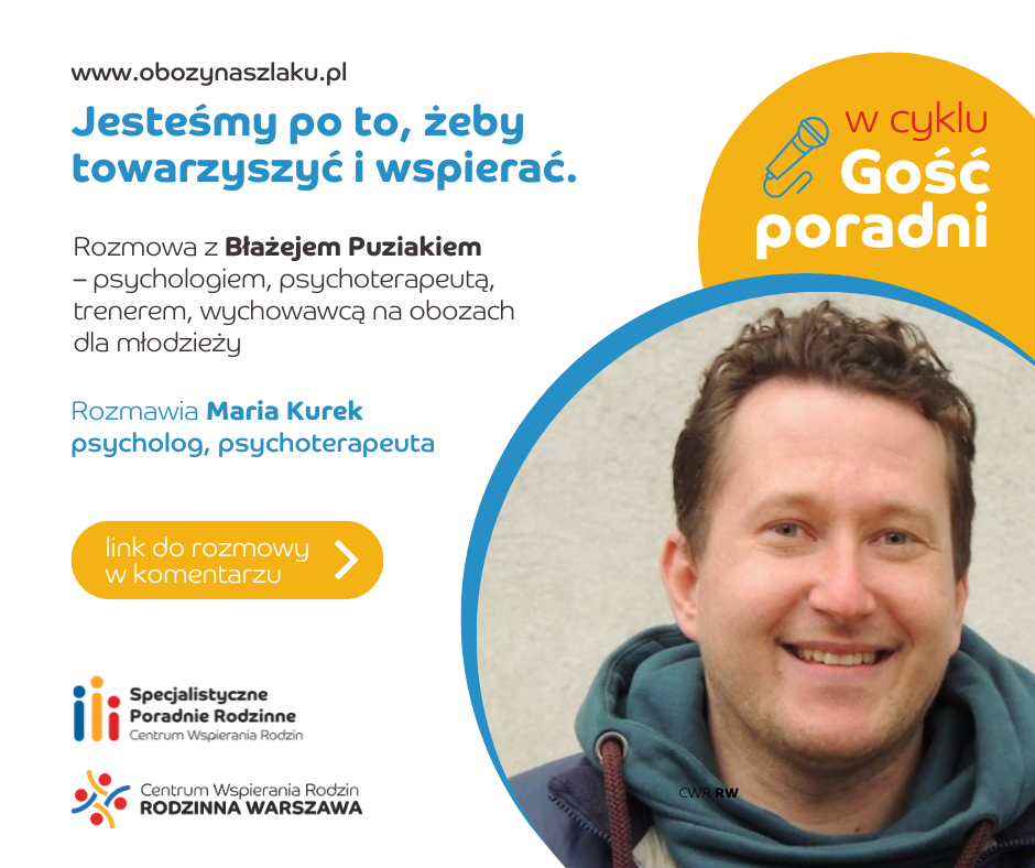 Fotografia mężczyzny i tekst wokół